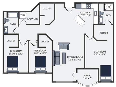 a floor plan of a home